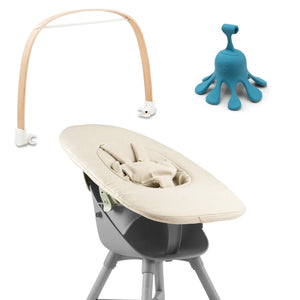 Ziza Newborn beige Spielbuegel vanilla Spielzeug Octo lagoon