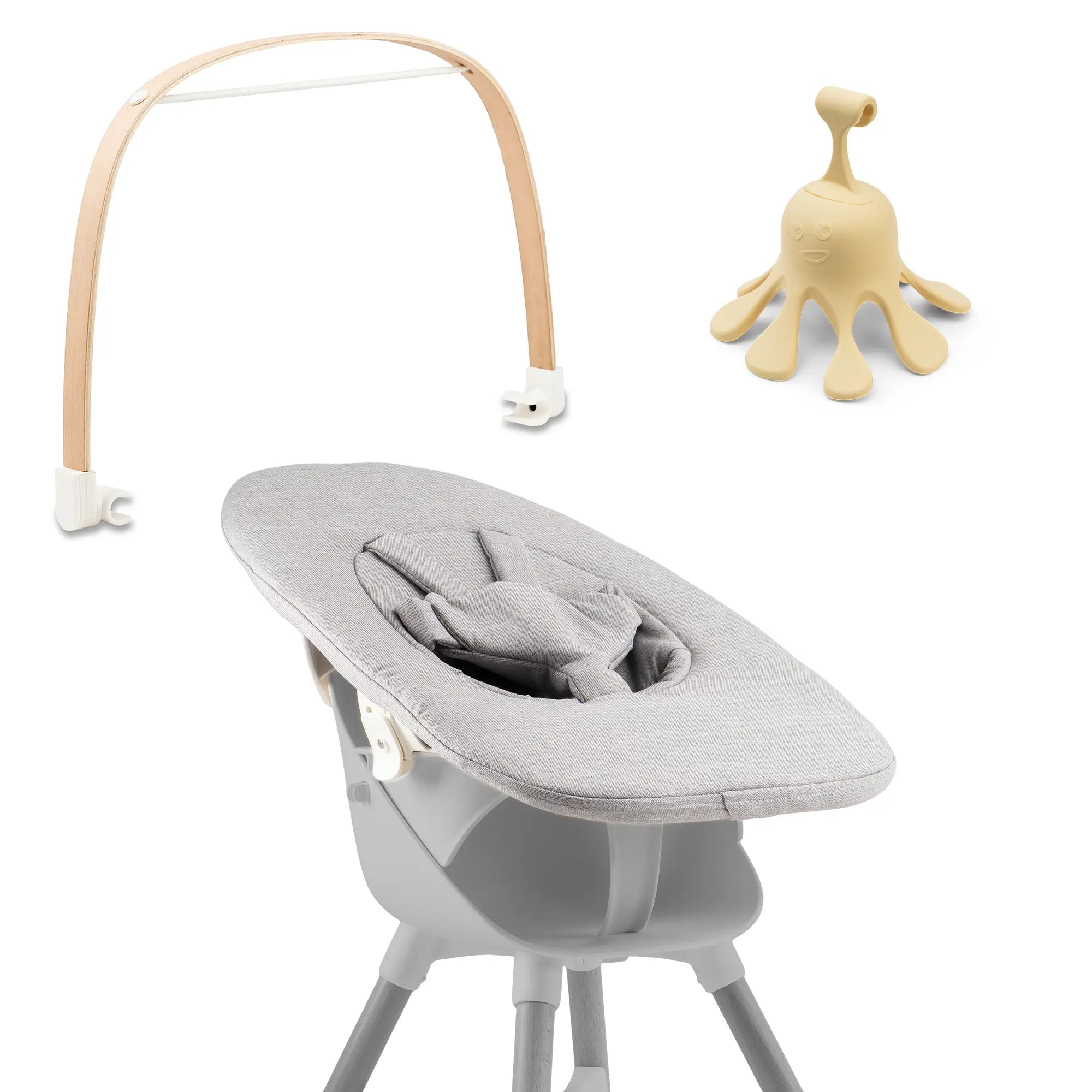 Ziza-Newborn-grey-Spielbuegel-vanilla-Spielzeug-Octo-lemon