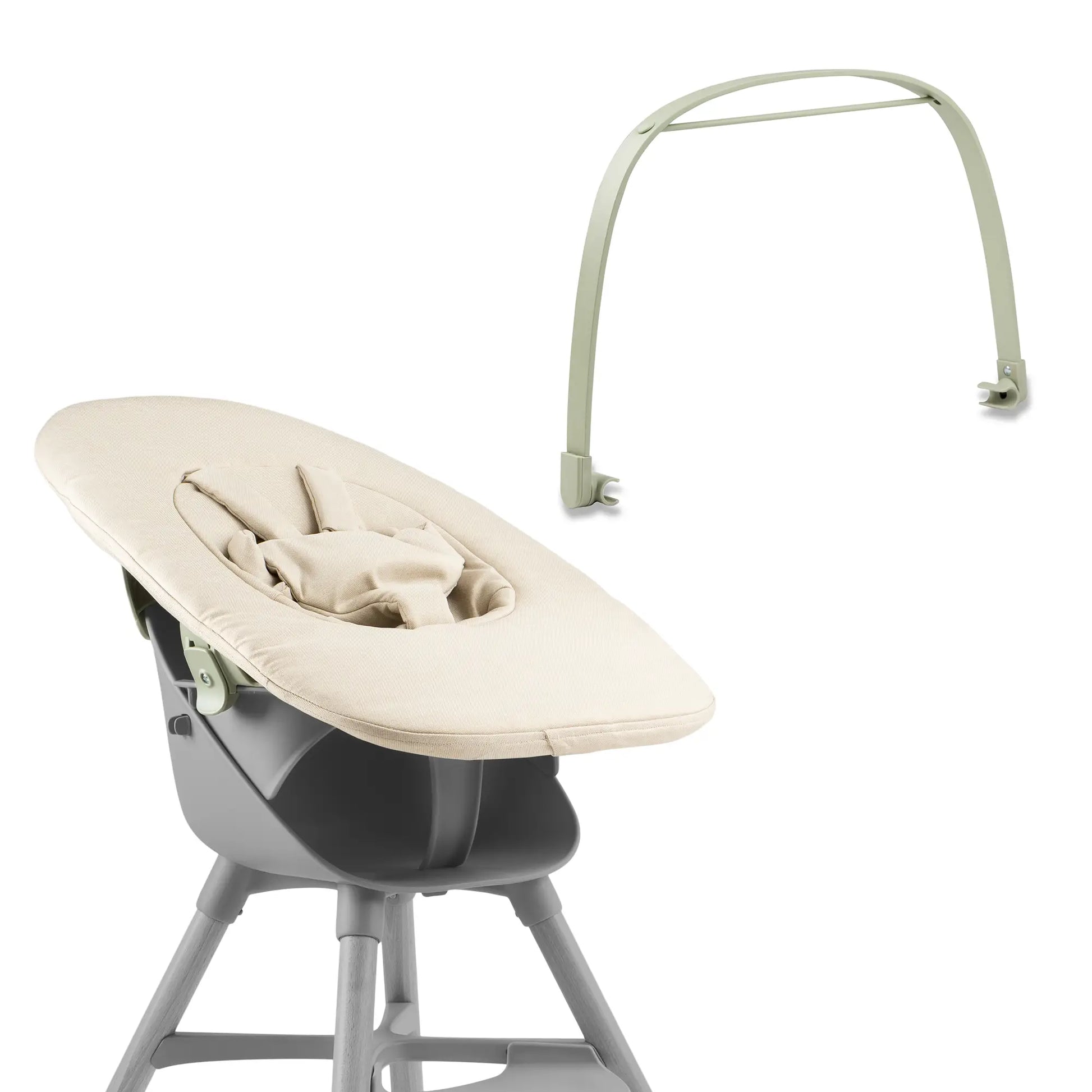 Ziza Spielbuegel olive Newborn beige