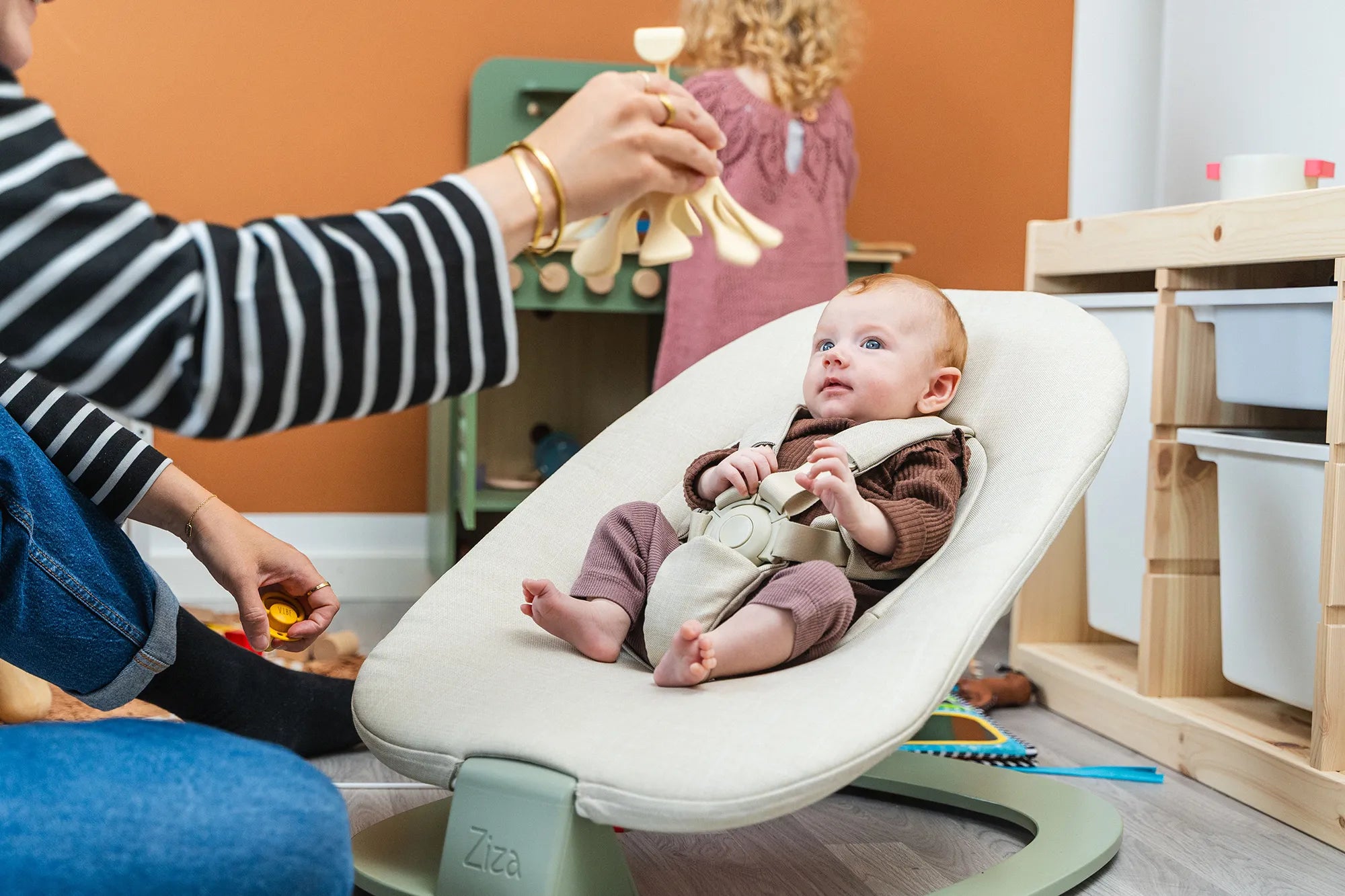 Baby Spielzeug gelber Oktopus